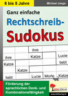 Buchcover Rechtschreib-Sudokus