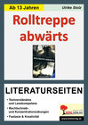 Buchcover Rolltreppe abwärts - Literaturseiten