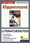 Buchcover Klippenmond - Literaturseiten