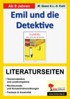 Buchcover Emil und die Detektive - Literaturseiten