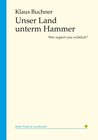 Buchcover Unser Land unterm Hammer
