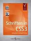 Buchcover Schriften in CSS3