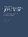 Buchcover Nachforschung der Wahrheit - Von der alten Lateinschule zum Lessing-Gymnasium in Frankfurt am Main