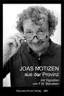 Buchcover JOAS NOTIZEN aus der Provinz