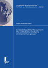 Buchcover Corporate Capability Management - Wie wird kollektive Intelligenz im Unternehmen genutzt?