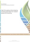 Buchcover High-throughput phenotyping of yield parameters for modern grapevine breeding