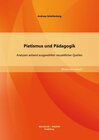 Buchcover Pietismus und Pädagogik: Analysen anhand ausgewählter neuzeitlicher Quellen