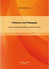 Buchcover Pietismus und Pädagogik: Analysen anhand ausgewählter neuzeitlicher Quellen