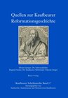 Buchcover Quellen zur Kaufbeurer Reformationsgeschichte
