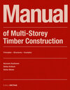 Buchcover Manual of Multistorey Timber Construction