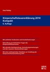 Buchcover Körperschaftsteuererklärung 2014 Kompakt