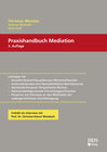 Buchcover Praxishandbuch Mediation