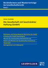 Buchcover Die Gesellschaft mit beschränkter Haftung (GmbH)