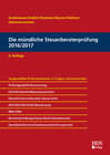 Buchcover Die mündliche Steuerberaterprüfung 2016/2017