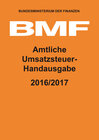 Buchcover Amtliche Umsatzsteuer-Handausgabe 2016/2017
