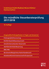 Buchcover Die mündliche Steuerberaterprüfung 2017/2018