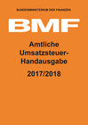 Buchcover Amtliche Umsatzsteuer-Handausgabe 2017/2018