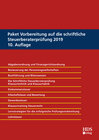 Buchcover Paket Vorbereitung auf die schriftliche Steuerberaterprüfung 2019