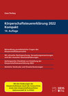 Buchcover Körperschaftsteuererklärung 2022 Kompakt