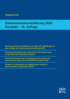 Buchcover Einkommensteuererklärung 2024 Kompakt