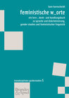 Buchcover feministische w_orte