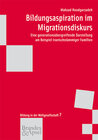 Buchcover Bildungsaspiration im Migrationsdiskurs