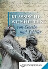 Buchcover Klassische Weisheiten von Goethe und Schiller
