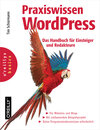 Buchcover Praxiswissen WordPress - Das Handbuch für Einsteiger und Redakteure