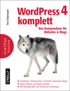 Buchcover WordPress 4 komplett: Das Kompendium für Websites und Blogs