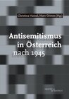 Buchcover Antisemitismus in Österreich nach 1945