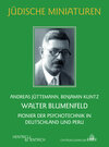 Buchcover Walter Blumenfeld
