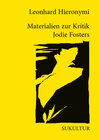 Buchcover Materialien zur Kritik Jodie Fosters