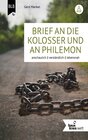 Buchcover Brief an die Kolosser und an Philemon
