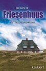 Buchcover Friesenhuus. Ostfrieslandkrimi