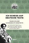 Buchcover Ich scheiß auf deutsche Texte