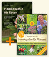 Buchcover Set: Homöopathie für Pflanzen + Homöopathie für Rosen