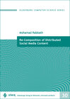 Buchcover Re-Composition of Distributed Social Media Content