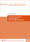 Buchcover Gesellschaftsrechtliche Anforderungen an Risikomanagementsysteme