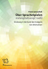 Buchcover Über SpracheSpielen