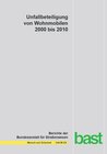 Buchcover Unfallbeteiligung von Wohnmobilen 2000-2010