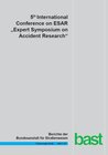 Buchcover Internationale Konferenz ESAR "Expertensymposium Accident Research"