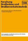 Buchcover Untersuchung der Eignung von Mischbindemitteln für Bodenverfestigungen