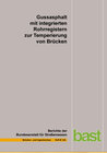 Buchcover Gussasphalt mit integrierten Rohrregistern zu Temperierung von Brücken