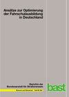 Buchcover Ansätze zur Optimierung der Fahrschulausbildung in Deutschland