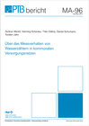 Buchcover Über das Messverhalten von Wasserzählern in kommunalen Versorgungsnetzen