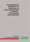 Buchcover Photokatalytische Oberflächen zur Minderung von Stickoxidbelastungen an Straßen