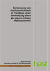 Buchcover Bemessung von Kopfbolzendübeln Randlage unter Vermeidung eines Versagens infolge Herausziehens