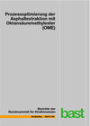 Buchcover Prozessoptimierung der Asphaltextraktion mit Oktansäuremethylester (OME)
