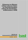 Buchcover Erfassung von Bäumen mittels Laserscan-Daten zur Expositionsanalyse entlang des Bundesfernstraßennetzes in NRW