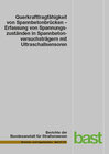 Buchcover Querkrafttragfähigkeit von Spannbetonbrücken - Erfassung von Spannungszuständen in Spannbetonversuchsträgern mit Ultrasc